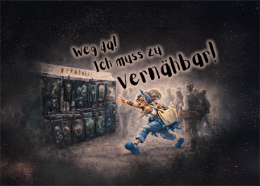 Weg da! - Softshellpaneel Tasche